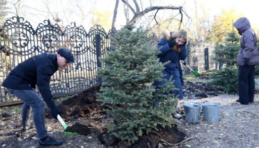 На Текутьевском кладбище в Тюмени провели пять субботников