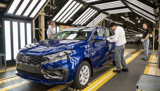 Продажи легковых автомобилей в России впервые за 10 месяцев выросли