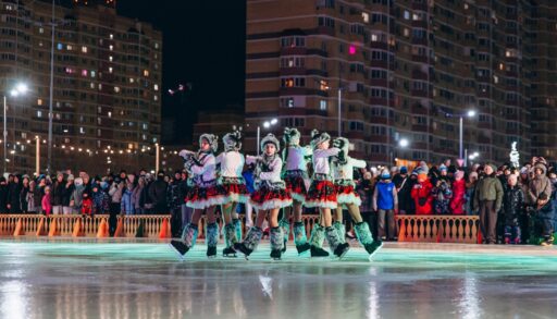 В Тюмени открылся еще один "сердечный" каток